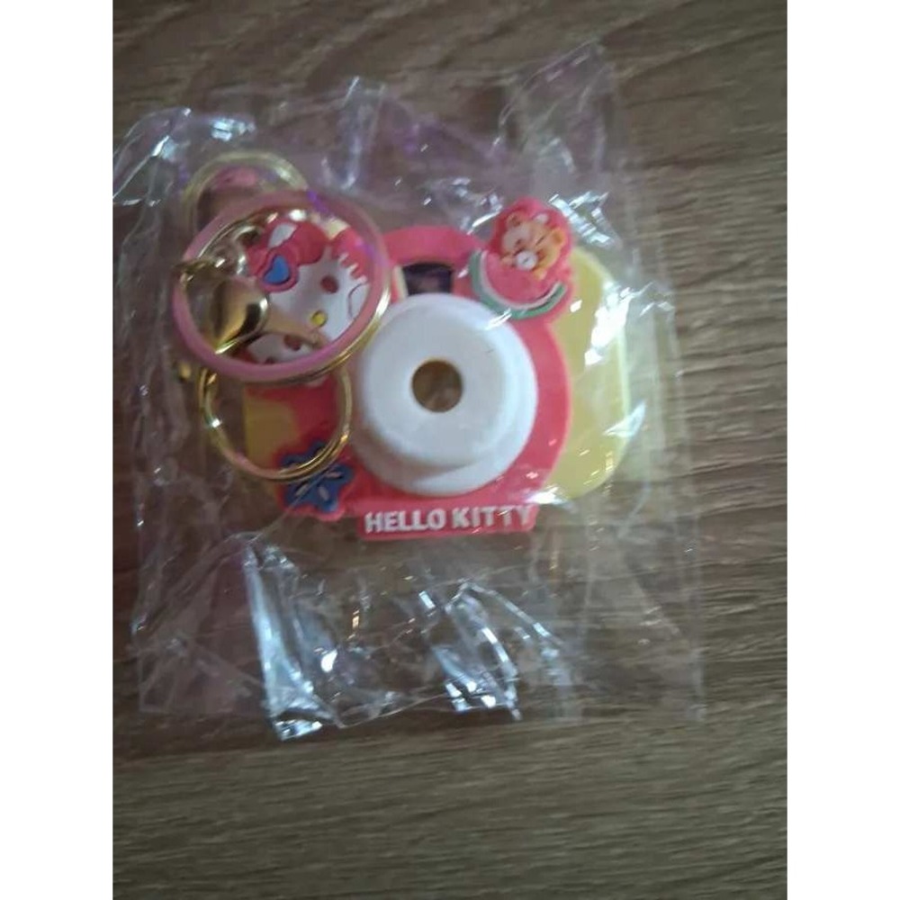 Sanrio Hello Kitty‎ Camera Keychain Pink Yellow Bag Charm New